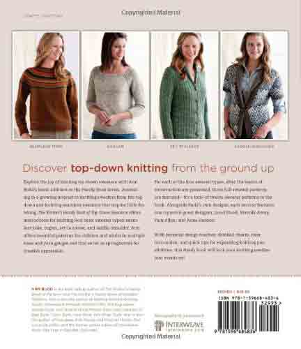 Knitter’s Handy Book of Top-Down Sweaters: Basic Designs in Multiple Sizes and Gauges Ann Budd de afstap amsterdam