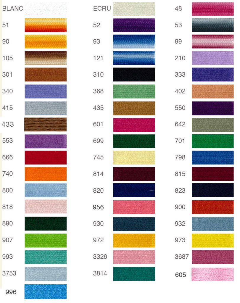 Cotone Perlè n 8 DMC, Ancora, ISPE, in assortimento di colori, 60 gomi