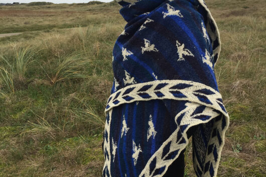 christel seyfarth sea bird shawl