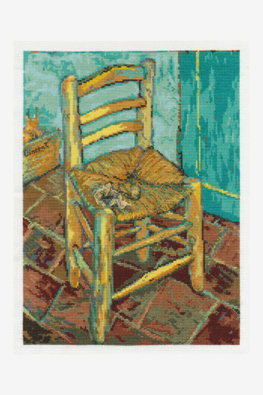 DMC The National Gallery - Van Gogh's ChairCross Stitch Kit