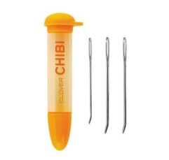 Clover Darning Needle Set Bent Tip (oranje)