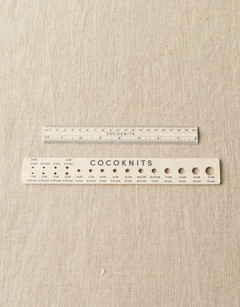 Cocoknits Ruler and Needle Gauge de afstap Amsterdam