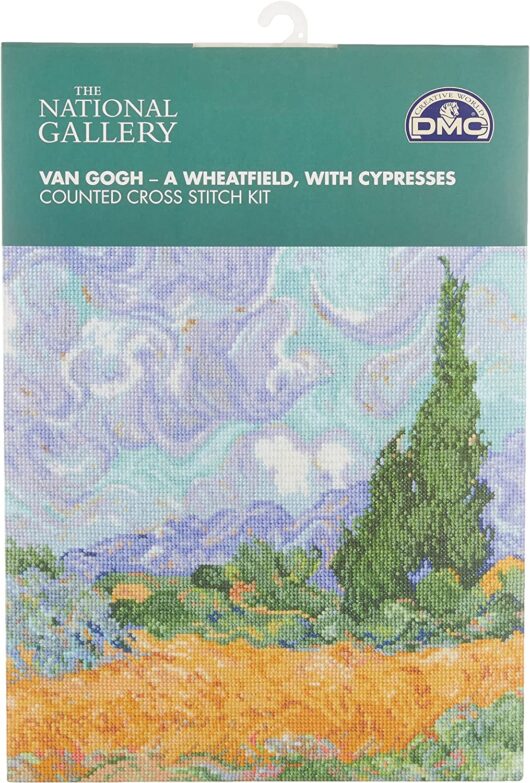 Van Gogh - A Wheatfield, With Cypresses de afstap amsterdam
