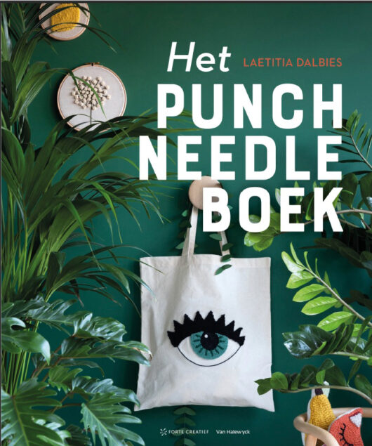 Het punch needle boek verkrijgbaar bij de Afstap Amsterdam