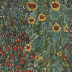Gustav Klimt - Farm Garden with Sunflowers de afstap