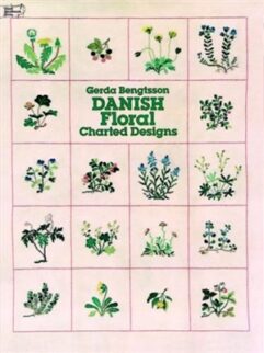 Dover Embroidery, Needlepoint Danish Floral Charted Designs de afstap amsterdam
