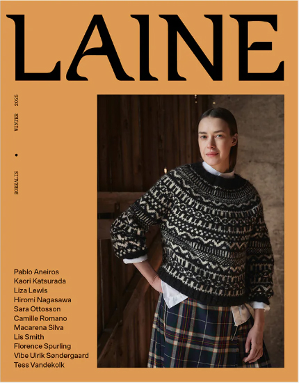 Laine Magazine – Nr 23 – Borealis winter 2024 / 2025 kopen bij wolwinkel de Afstap Amsterdam en in onze webshop!