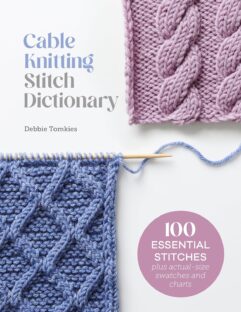 Cable Knitting Stitch Dictionary: 100 Essential Stitches with Actual-Size Swatches and Charts Debbie Tomkieskopen bij wolwinkel de Afstap Amsterdam en in onze webshop!