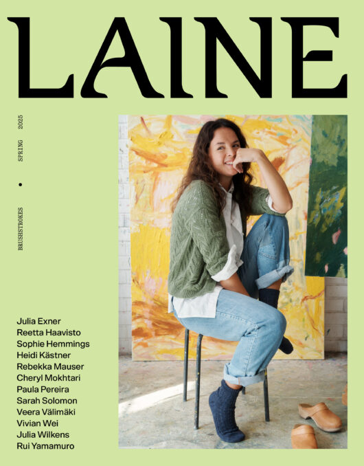 Laine Magazine – Nr 24 – Brushstrokes voorjaar / spring 2025 kopen bij wolwinkel de Afstap Amsterdam en in onze webshop!