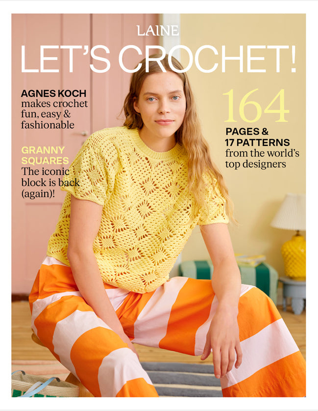 Laine Let's Crochet! Summer / zomer 2025 kopen bij wolwinkel de Afstap Amsterdam en in onze webshop!