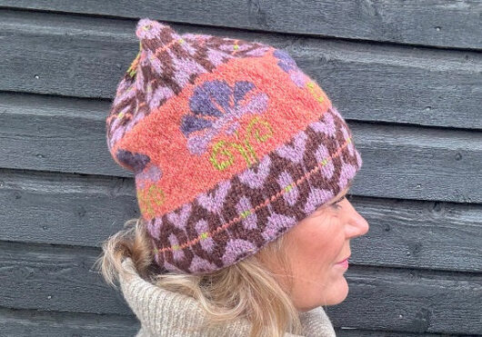 Fair Isle Hat - Spice - Afbeelding 2
