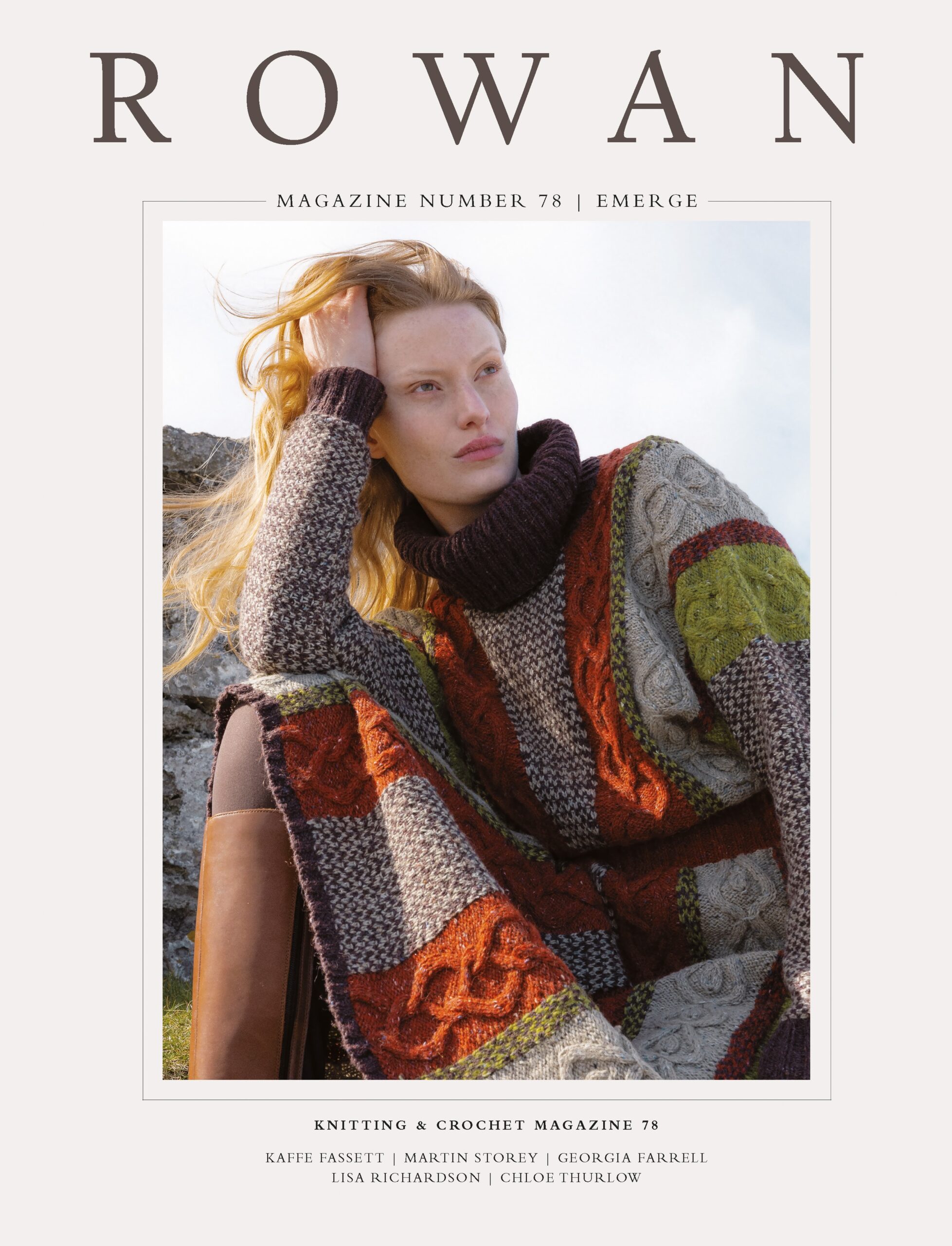 Rowan Knitting and crochet Magazine 78 Rowan Cover De Afstap Amsterdam