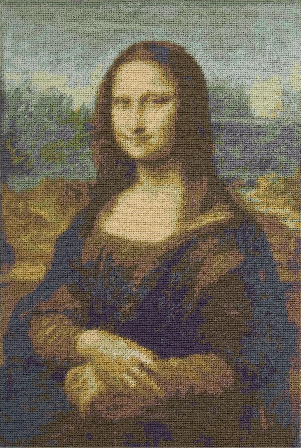 Mona Lisa - Louvre Needlepoint Tapestry Kit
